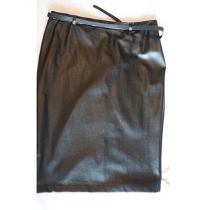 Kardashian Kollection faux pencil skirt